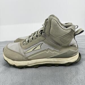 Altra Lone Peak Shoes Womens Size 9 Gray Mid Top Trail ALOA4VR8017 Sneakers